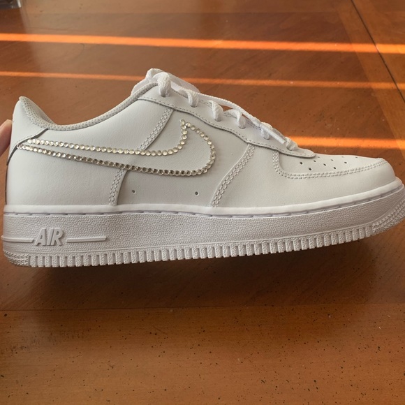 Custom Crystal Diamonds Bling Nike Air Force 1 - Picture 3 of 3
